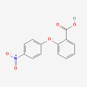 molecular formula C13H9NO5 B1297484 2-(4-Nitrophenoxy)benzoic acid CAS No. 6082-87-7