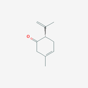 molecular formula C10H14O B12974899 (S)-3-Methyl-6-(prop-1-en-2-yl)cyclohex-3-en-1-one 