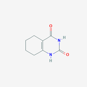 molecular formula C8H10N2O2 B1297493 5,6,7,8-Tetrahydroquinazoline-2,4(1H,3H)-dione CAS No. 35042-48-9
