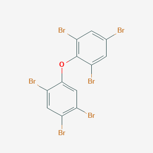 molecular formula C12H4Br6O B129750 2,2',4,4',5,6'-Hexabromodiphenyl ether CAS No. 207122-15-4