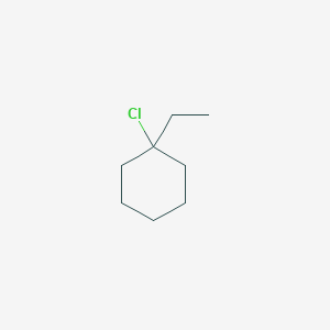molecular formula C8H15Cl B12975069 1-Chloro-1-ethylcyclohexane 