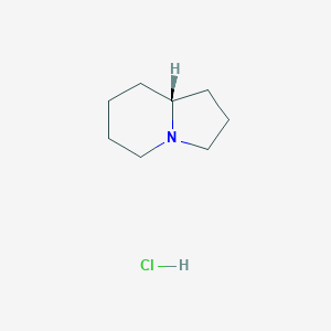 molecular formula C8H16ClN B12975109 (R)-Octahydroindolizine hydrochloride 