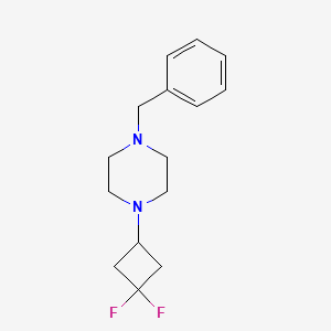 molecular formula C15H20F2N2 B12975150 1-Benzyl-4-(3,3-difluorocyclobutyl)piperazine 