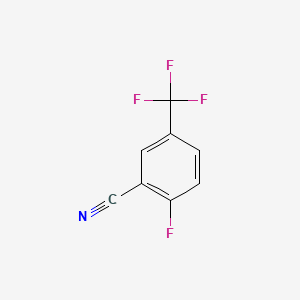 molecular formula C8H3F4N B1297521 2-Fluoro-5-(trifluoromethyl)benzonitrile CAS No. 4088-84-0