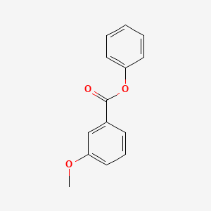molecular formula C14H12O3 B1297528 Phenyl 3-methoxybenzoate CAS No. 65853-67-0