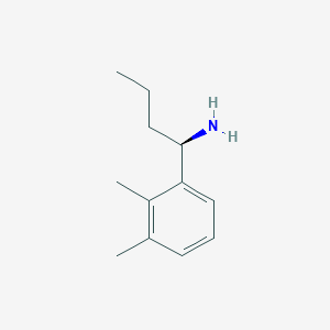 molecular formula C12H19N B12975282 (R)-1-(2,3-Dimethylphenyl)butan-1-amine 