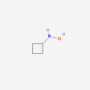 molecular formula C4H9NO B12975312 N-Cyclobutylhydroxylamine 
