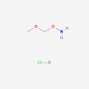 molecular formula C2H8ClNO2 B12975343 O-(Methoxymethyl)hydroxylamine hydrochloride 