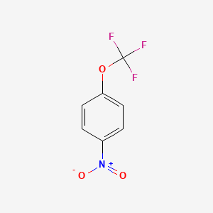 molecular formula C7H4F3NO3 B1297537 1-Nitro-4-(trifluoromethoxy)benzene CAS No. 713-65-5