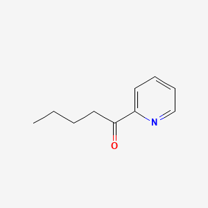 molecular formula C10H13NO B1297538 1-(吡啶-2-基)戊酮 CAS No. 7137-97-5