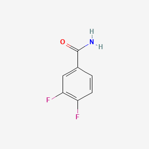 molecular formula C7H5F2NO B1297546 3,4-Difluorobenzamide CAS No. 85118-04-3