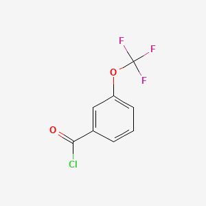 molecular formula C8H4ClF3O2 B1297548 3-(三氟甲氧基)苯甲酰氯 CAS No. 86270-03-3