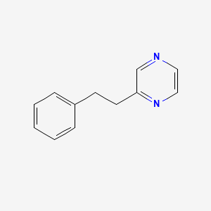 molecular formula C12H12N2 B1297554 2-Phenethylpyrazine CAS No. 91391-83-2