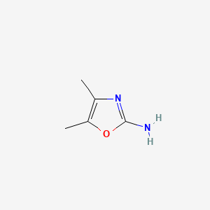 molecular formula C5H8N2O B1297572 4,5-Dimethyloxazol-2-amine CAS No. 45529-92-8
