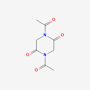 molecular formula C8H10N2O4 B1297580 1,4-Diacetylpiperazine-2,5-dione CAS No. 3027-05-2