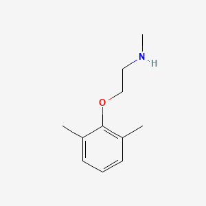 molecular formula C11H17NO B1297584 2-(2,6-dimethylphenoxy)-N-methylethanamine CAS No. 14573-22-9