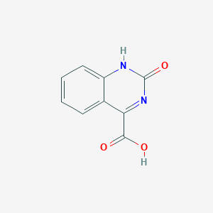molecular formula C9H6N2O3 B1297588 2-氧代-1,2-二氢喹唑啉-4-羧酸 CAS No. 99066-77-0