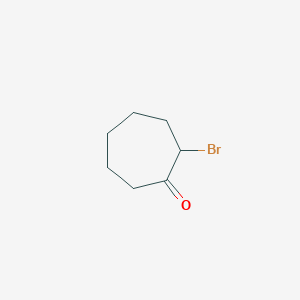 molecular formula C7H11BrO B1297598 2-Bromocycloheptanone CAS No. 766-65-4