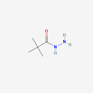 molecular formula C5H12N2O B1297604 2,2-二甲基丙酸肼 CAS No. 42826-42-6