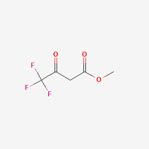 molecular formula C5H5F3O3 B1297608 Methyl 4,4,4-trifluoro-3-oxobutanoate CAS No. 83643-84-9