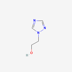 molecular formula C4H7N3O B1297610 1H-1,2,4-Triazole-1-ethanol CAS No. 3273-14-1