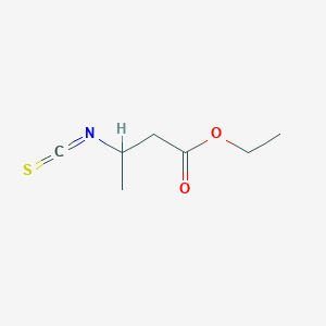 molecular formula C7H11NO2S B1297613 Ethyl 3-isothiocyanatobutyrate CAS No. 206750-29-0