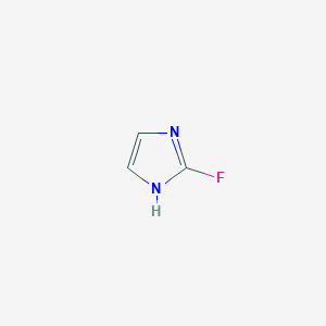 molecular formula C3H3FN2 B1297616 2-Fluoro-1H-imidazole CAS No. 57212-34-7