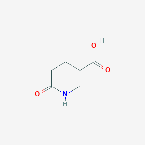 molecular formula C6H9NO3 B1297619 6-Oxopiperidine-3-carboxylic acid CAS No. 22540-50-7
