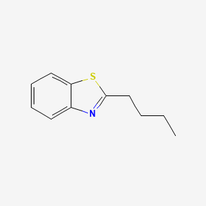 molecular formula C11H13NS B1297620 2-丁基-1,3-苯并噻唑 CAS No. 54798-95-7