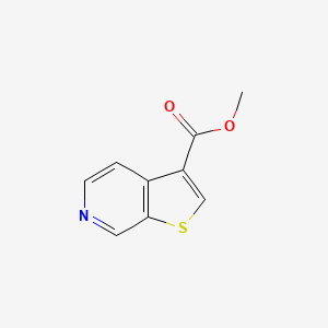 molecular formula C9H7NO2S B1297623 Methyl thieno[2,3-c]pyridine-3-carboxylate CAS No. 28783-21-3