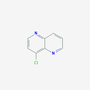 molecular formula C8H5ClN2 B1297630 4-Chloro-1,5-naphthyridine CAS No. 7689-63-6