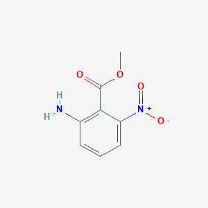 molecular formula C8H8N2O4 B1297633 Methyl 2-amino-6-nitrobenzoate CAS No. 57113-89-0