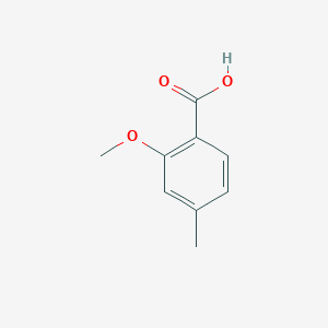 molecular formula C9H10O3 B1297639 2-Methoxy-4-methylbenzoic acid CAS No. 704-45-0