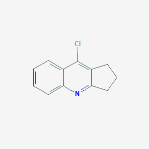 molecular formula C12H10ClN B1297647 9-Chloro-2,3-dihydro-1H-cyclopenta[b]quinoline CAS No. 40528-00-5