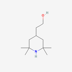 molecular formula C11H23NO B1297650 2-(2,2,6,6-Tetramethylpiperidin-4-yl)ethanol CAS No. 28310-50-1
