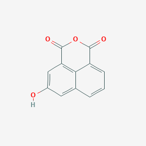 molecular formula C12H6O4 B1297653 3-Hydroxy-1,8-naphthalic anhydride CAS No. 23204-36-6