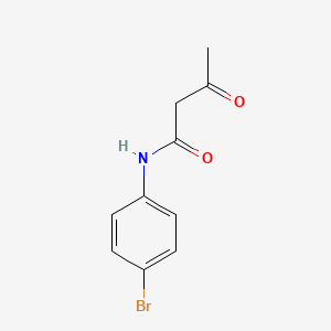 molecular formula C10H10BrNO2 B1297655 N-(4-溴苯基)-3-氧代丁酰胺 CAS No. 38418-24-5