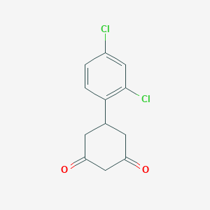molecular formula C12H10Cl2O2 B1297663 5-(2,4-二氯苯基)环己烷-1,3-二酮 CAS No. 55579-70-9