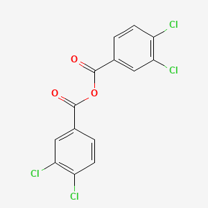 molecular formula C14H6Cl4O3 B1297667 3,4-二氯苯甲酸酐 CAS No. 86866-14-0