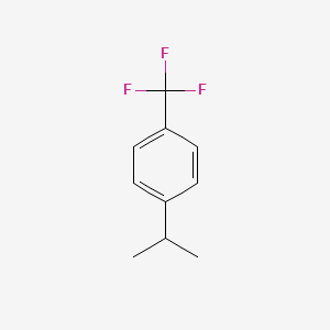 molecular formula C10H11F3 B1297668 1-Isopropyl-4-(trifluoromethyl)benzene CAS No. 32445-99-1