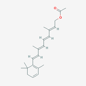 molecular formula C22H30O2 B129767 3,4-Didehydroretinol Acetate CAS No. 20008-04-2