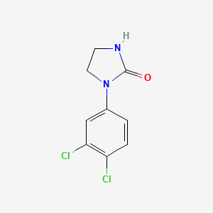 molecular formula C9H8Cl2N2O B1297670 1-(3,4-Dichlorophenyl)imidazolidin-2-one CAS No. 52420-29-8