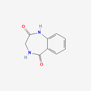 molecular formula C9H8N2O2 B1297674 3,4-Dihydro-1H-1,4-benzodiazepine-2,5-dione CAS No. 5118-94-5