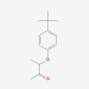 molecular formula C14H20O2 B1297680 3-(4-Tert-butylphenoxy)butan-2-one CAS No. 160875-28-5