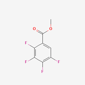 molecular formula C8H4F4O2 B1297683 甲基2,3,4,5-四氟苯甲酸酯 CAS No. 5292-42-2