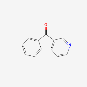 molecular formula C12H7NO B1297696 9H-Indeno[2,1-c]pyridin-9-one 