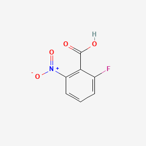 molecular formula C7H4FNO4 B1297704 2-氟-6-硝基苯甲酸 CAS No. 385-02-4