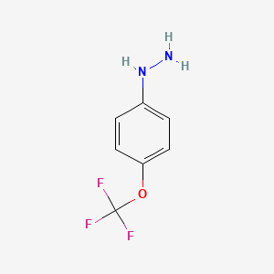 [4-(Trifluoromethoxy)phenyl]hydrazine