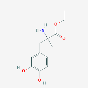 molecular formula C12H17NO4 B129773 Methyldopate CAS No. 6014-30-8