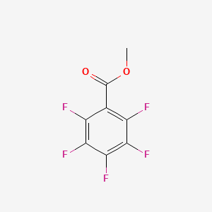 molecular formula C8H3F5O2 B1297732 Methyl pentafluorobenzoate CAS No. 36629-42-2